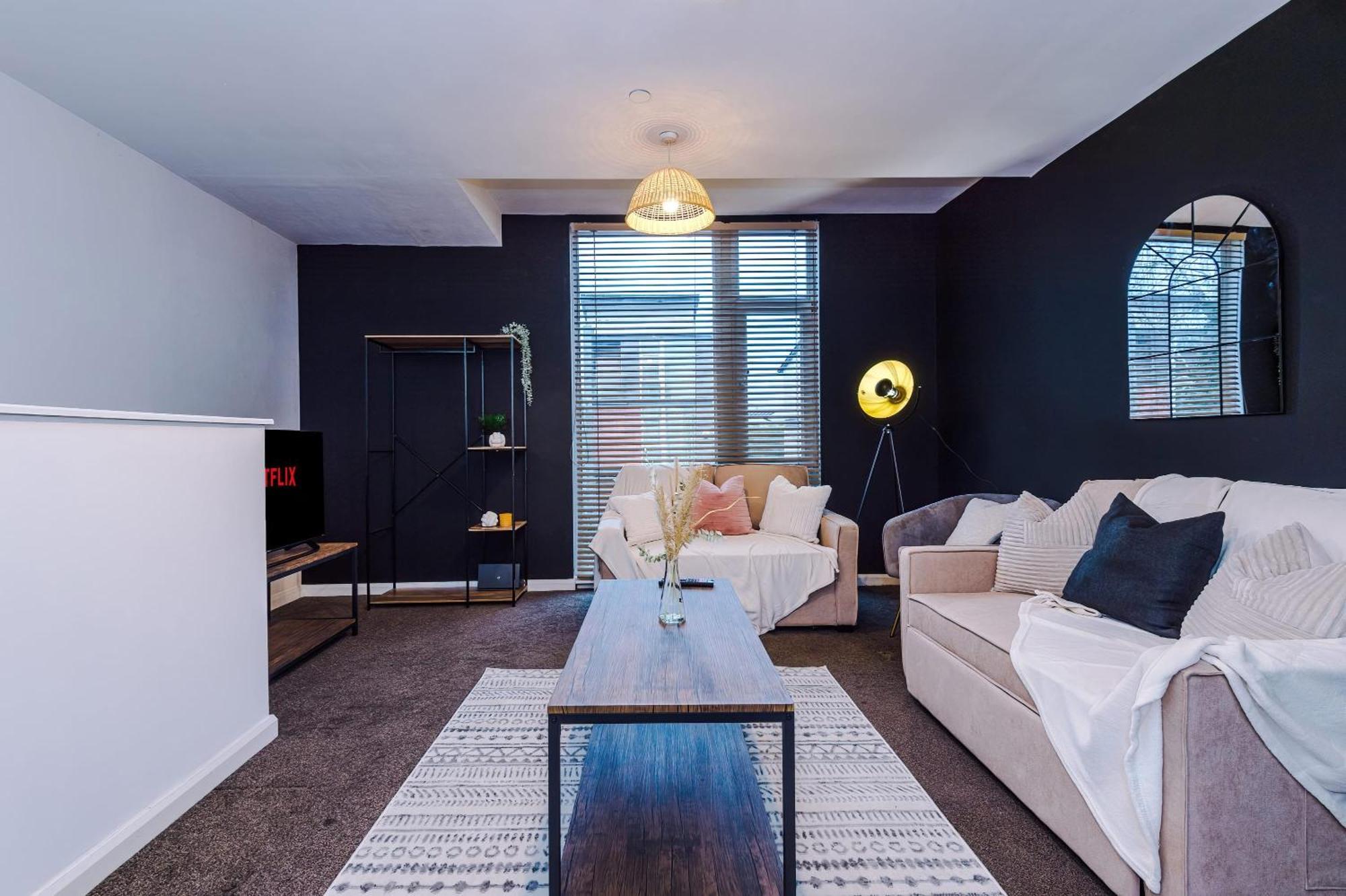 فيلا Rest&Recharge At A Spacious Townhouse By The Etihad مانشستر المظهر الخارجي الصورة