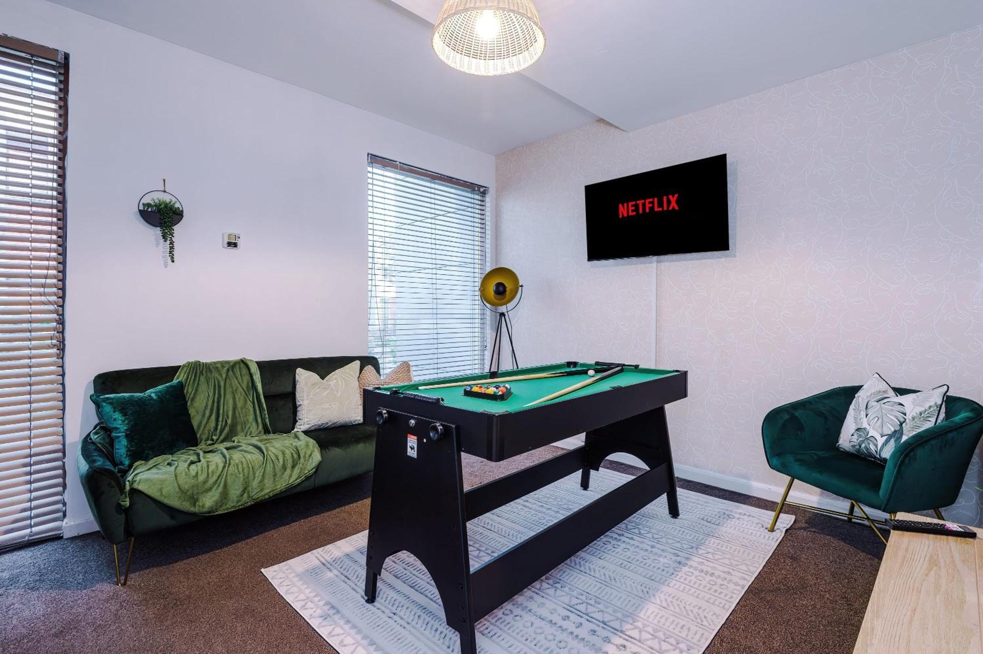 فيلا Rest&Recharge At A Spacious Townhouse By The Etihad مانشستر المظهر الخارجي الصورة